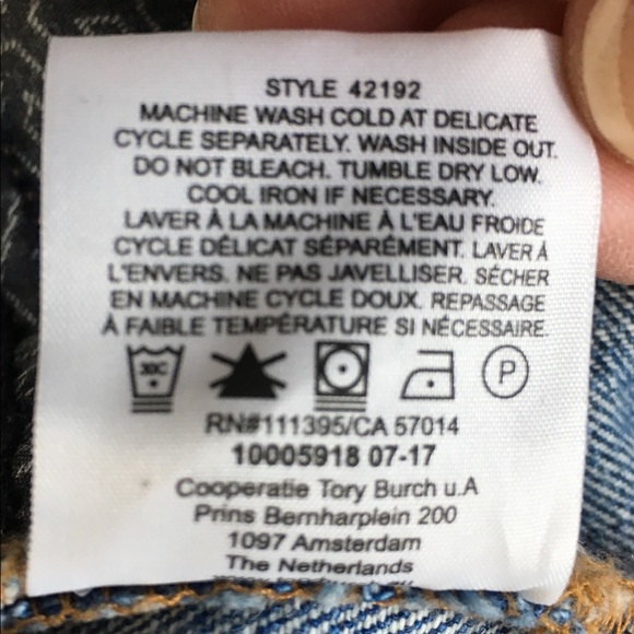 Tory Burch Darling Mid-Rise Jeans SZ 24 (0) - Picture 7 of 8